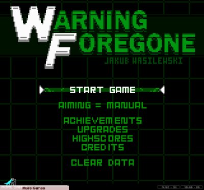 ^Cgʁ^Warning Foregone